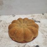 کیک انگلیسی وانیلی دو رنگ